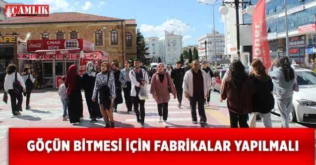 Yozgatlı Vatandaşlar Fabrika yapılmasını istiyor