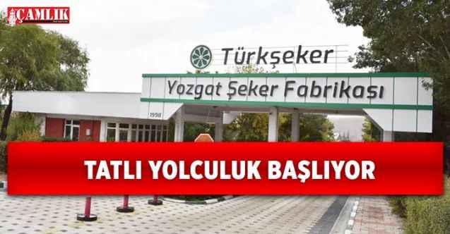 Yozgat Şeker Fabrikası'nda Pancar Alımı Bugün başlıyor