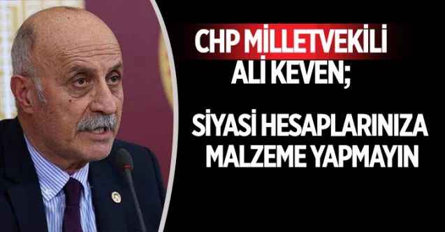 CHP Yozgat Milletvekili Keven: “Milli Eğitim Müdürü mü, yoksa siyasi parti yöneticisi mi?”