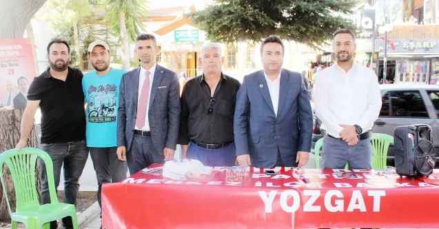 Yeniden Refah Partisi Yozgat İl başkanlığı sahada çalışıyor