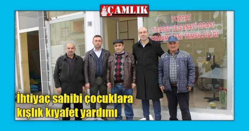 İhtiyaç sahibi çocuklara kışlık kıyafet yardımı