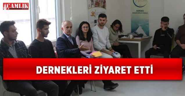 İl Sivil Toplumla İlişkiler Müdürü Hakkı Yurtlu, Dernek Ziyaretlerini Sürdürüyor