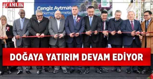 Çankaya'ya Yeni Park Açıldı: Cengiz Aytmatov Parkı