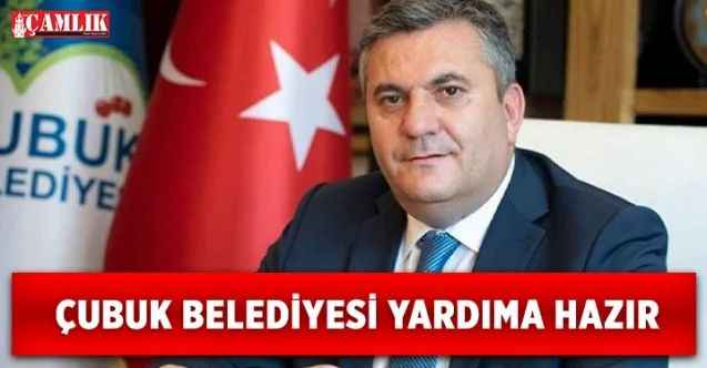 AK Parti Ankara İl Başkanı Hakan Özcan’ın videolu çağrısı üzerine Çubuk Belediye Başkanı Baki Demirbaştan destek geldi