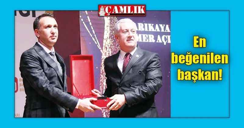 En beğenilen başkan!