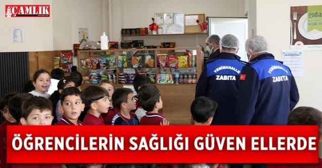 Yenimahalle zabıtası, öğrenci sağlığına dikkat ediyor