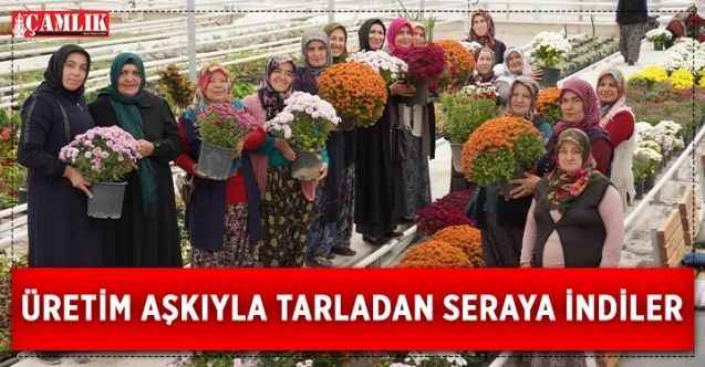 Başkan Altınok çiftçi kadınları sürprizle karşıladı