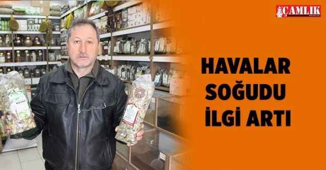 Yozgat'ta havaların soğuması ile birlikte bitki çaylarına rağbet arttı