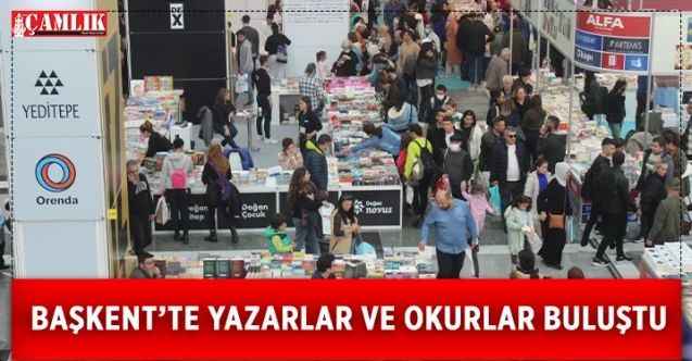 Ankara'da 18. düzenlenen kitap fuarı başkentlilerin yoğun ilgisi ile karşılandı