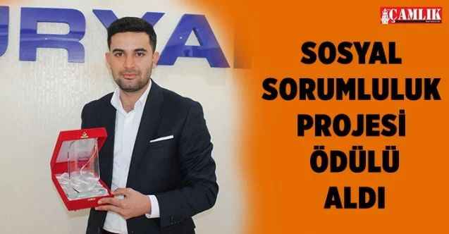 Yozgat Turyap'a Sosyal Sorumluluk Projesi Ödülü