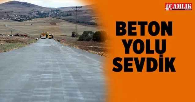 Yozgat İl Özel İdaresi Köylere Beton Asfalt yol Yapıyor