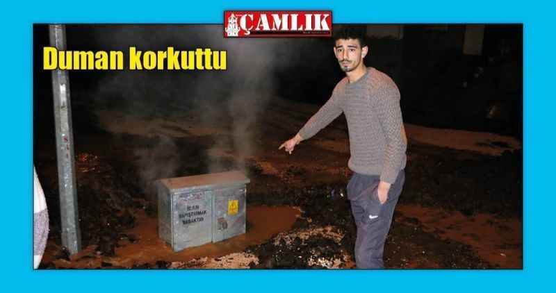 Duman korkuttu