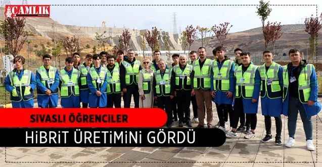 Enerjinin Yıldızları’na, Avrupa’nın en büyük hibrit santralinde elektrik üretimi dersi