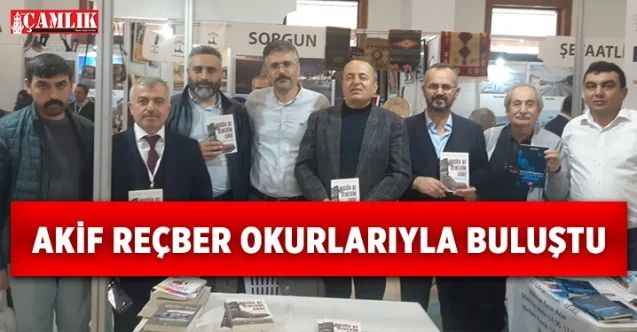 Akif Reçber Yozgat Tanıtım Günlerinde okurlarıyla  buluştu
