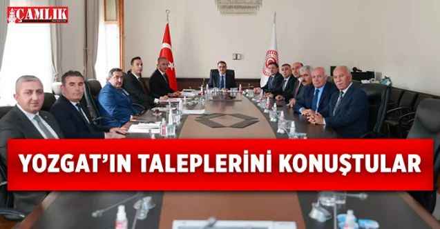 AK Parti Yozgat Milletvekili Yusuf Başer, Enerji ve Tabii Kaynaklar Bakanı  Fatih Dönmez'i ziyaret ettiklerini söyledi
