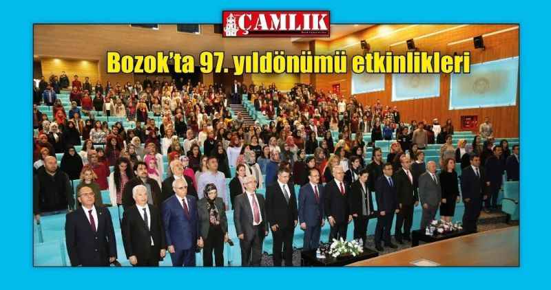 Bozok'ta 97. yıldönümü etkinlikleri