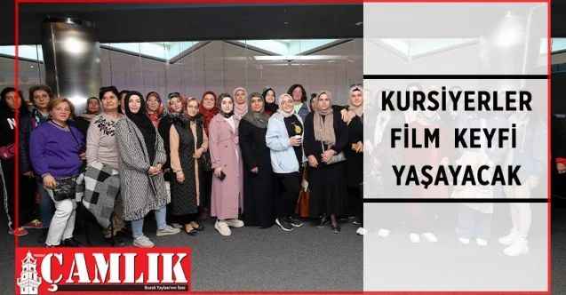 YENİMEK’li kursiyerlerin sinema keyfi