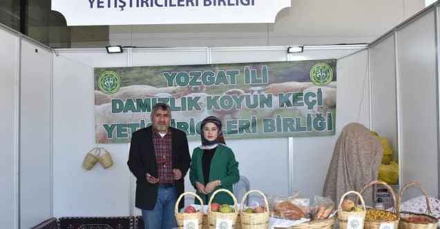 Yozgat Damızlık Koyun Keçi Yetiştiricileri Birliği Yozgat Tanıtım Günleri'nde ürünlerini tanıttı