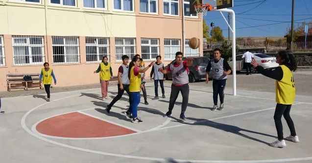 Yozgat'ta basketbol öğrenciler için tutkuya dönüştü
