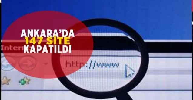 Ankara'da Jandarma 147 internet sitesini erişime kapattı!