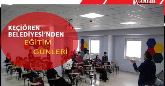 Keçiören Belediyesi'nde Bulunan TEKNOMER'de Eğitim Günleri