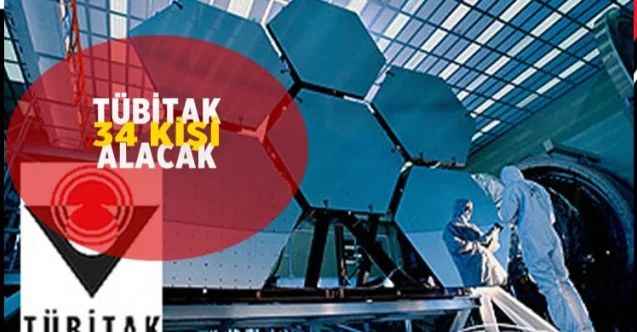 Ankara'da TÜBİTAK 34 Personel alacağını duyurdu