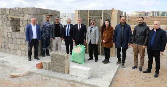 Yozgat Bozok Üniversitesi’nde Kenevirden prototip yapı ürettiler