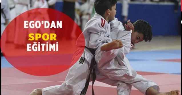 Ankara'da EGO'dan çocuklara bireysel bıranşlarda ücretsiz spor eğitimi