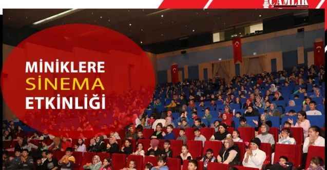 Akyurt Belediyesi'nden Ara Tatil İçin Çocuklara Sinema Etkinliği