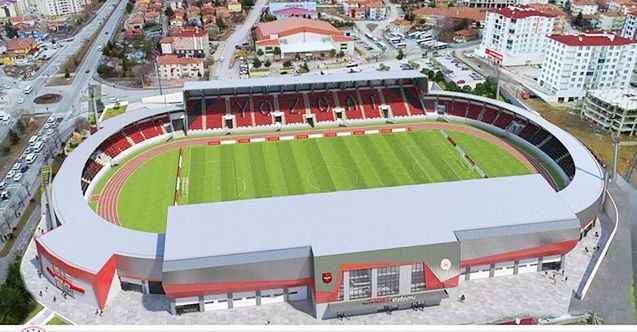 Gençlik ve Spor Bakanlığı tarafından yapımı süren Yozgat stadyum projesi inşaatının yüzde 60’dan fazlası tamamlandı