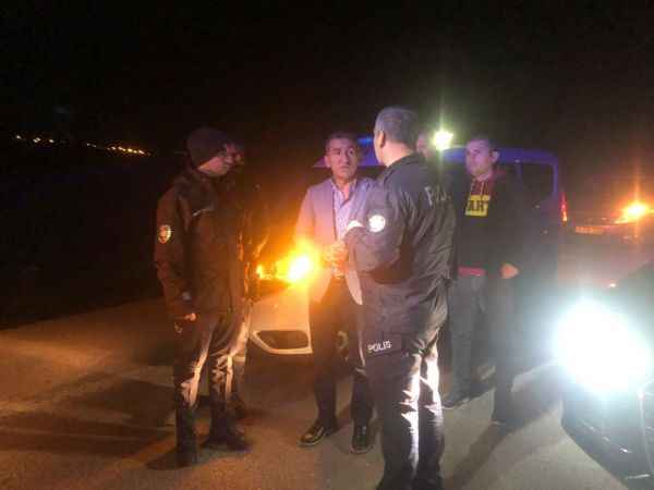 Ankara Bala'da kaza: 1 Polis Memuru Yaralandı