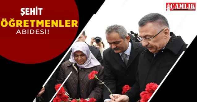 Cumhurbaşkanı Yardımcısı Fuat Oktay Keçiören'deki Şehit Öğretmenler Abidesinin açılışına katıldı!