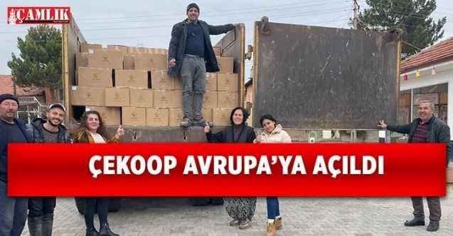 Çayıralan Emekçi Kadınlar Kooperatifi Avrupa'ya ürün gönderiyor