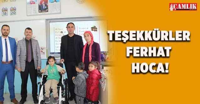 Yozgatlı Öğretmen Öğrencisinin hayatını kolaylaştırdı