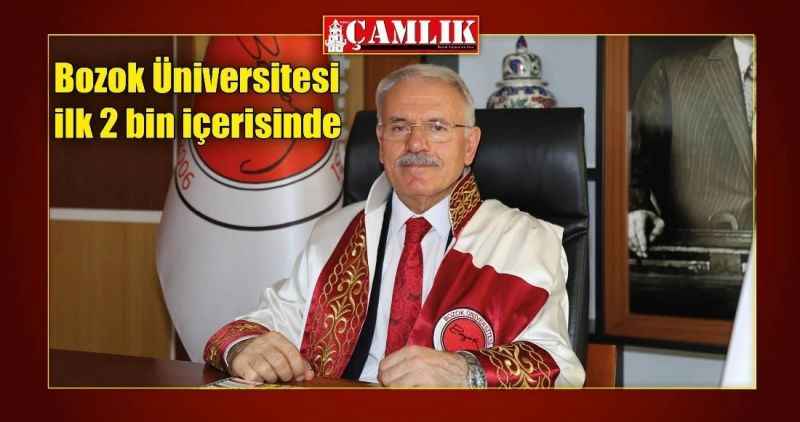 Bozok Üniversitesi dünyadaki üniversiteler arasında ilk 2 bin içerisinde yer aldı