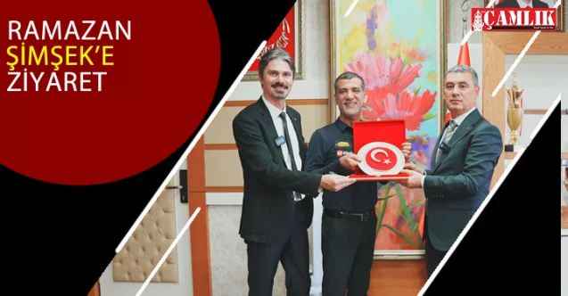 Dünya Şampiyonu Tayfun Taşdemir'den Gölbaşı Belediye Başkanı Ramazan Şimşek’e Ziyaret