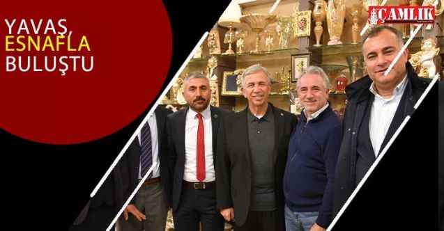 Ankara Belediye Başkanı Mansur Yavaş, Esnaflar İle Buluştu