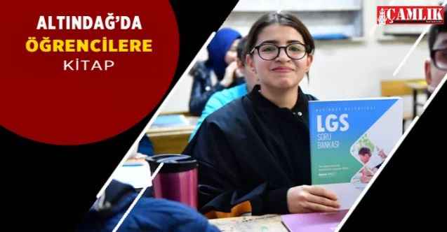 Altındağ'da sınava girecek öğrencilere kitap desteği!