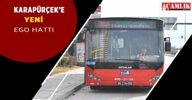 Karapürçek'e ulaşım rahatlıyor