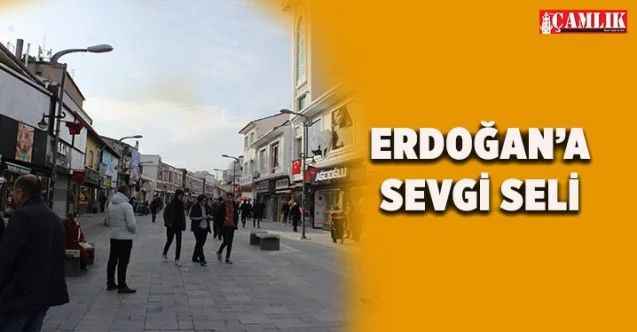 Yozgatlılardan Erdoğan'a Sevgi Seli
