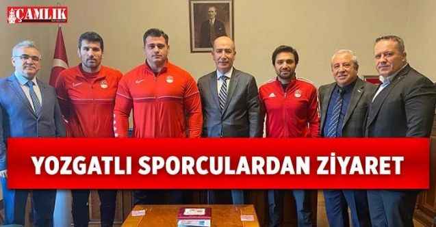 Yozgatlı sporculardan üst düzey ziyaret