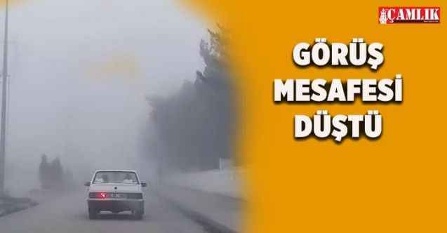 Yozgat'ta sis görüş mesafesini düşürdü