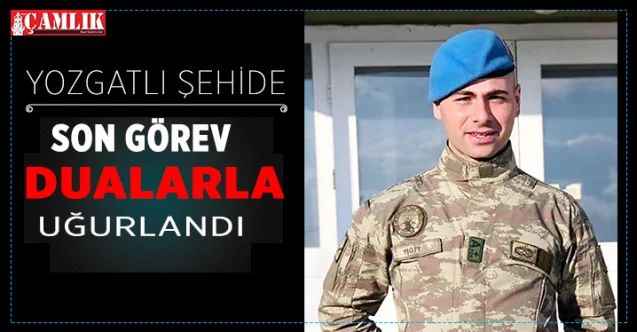 Pençe-Kilit Operasyonu’nda şehit olan Yozgatlı hemşehrimiz Halil İbrahim Yiğit son yolculuğuna uğurlandı