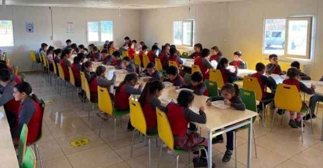 Yozgat'ta öğrencilere ücretsiz yemek hizmeti devam ediyor
