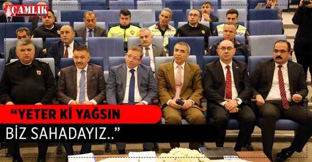 Yozgat Valisi Ziya Polat başkanlığında kış tedbirleri toplantısı yapıldı