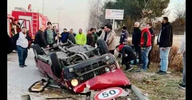 Ankara Akyurt'ta kaza: 1 Kişi hayatını kaybetti!