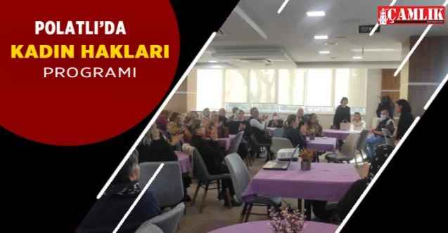 Polatlı'da gün kadın hakları günü