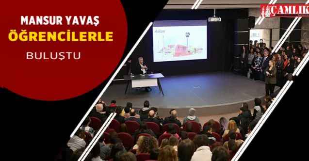 Mansur Yavaş Ankara Bilim Üniversitesinde öğrencilerle buluştu