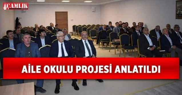 Yozgat’ta Aile Okulu Projesi tanıtıldı