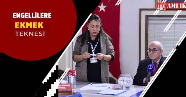 Ankara'da engelli vatandaşlara ekmek teknesi hibe edildi!